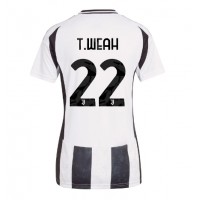 Juventus Timothy Weah #22 Domaci Dres za Ženska 2024-25 Kratak Rukav